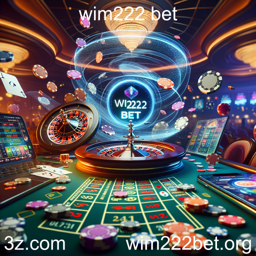 Descubra o Mundo dos Cassinos Online no wim222 bet