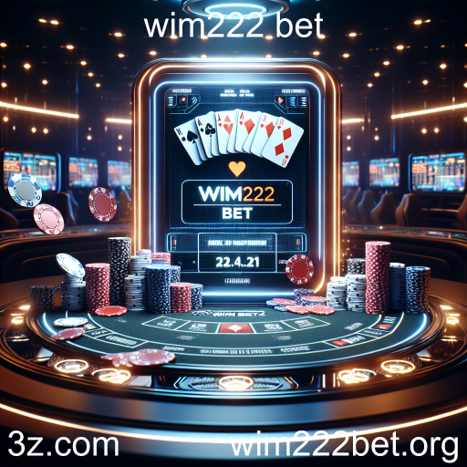 Descubra o Mundo do Pôquer no wim222 bet